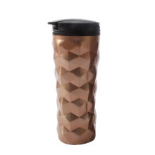 Easy To Carry Stainless Steel Vacuum Insulated Travel thermal Coffee Mugs With Lid